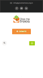 Mobile Screenshot of givemetrees.org